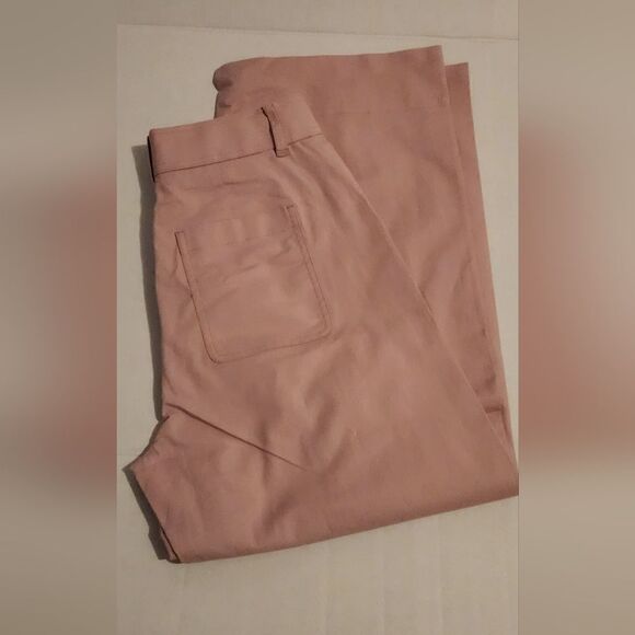 The Script Chiara Wide Leg High Rise Pants in Rose Size 8 - Picture 3 of 13